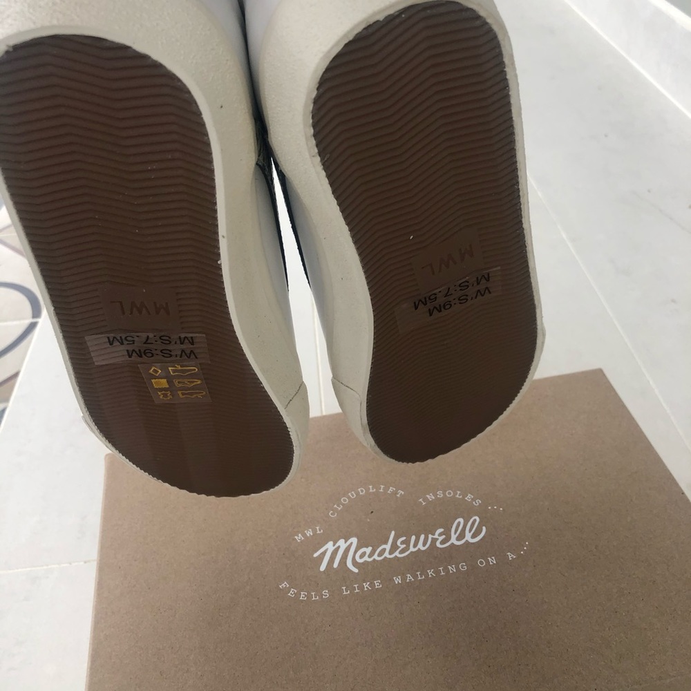 Madewell Sneakers Snake-Embossed Metallic Leather - Picture 4 of 8